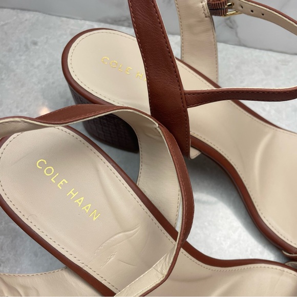 Cole Haan Brown Sandals Size 9 - Picture 3 of 7